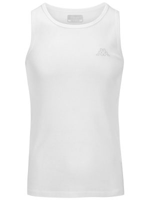 LOGO   KORPO CARSENAC SKIN - T-ShirtsTop - Tank - Man - WHITE-GREY LT
