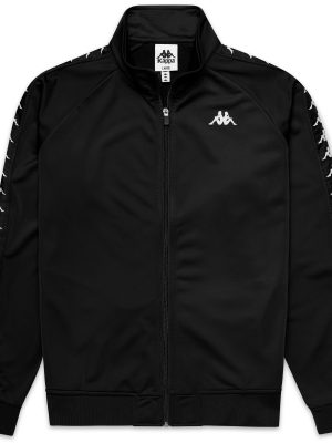222 BANDA ANNISTON SLIM - Fleece - Jacket - Man - BLACK-WHITE