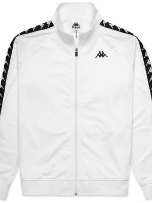 222 BANDA ANNISTON SLIM - Fleece - Jacket - Man - WHITE-BLACK