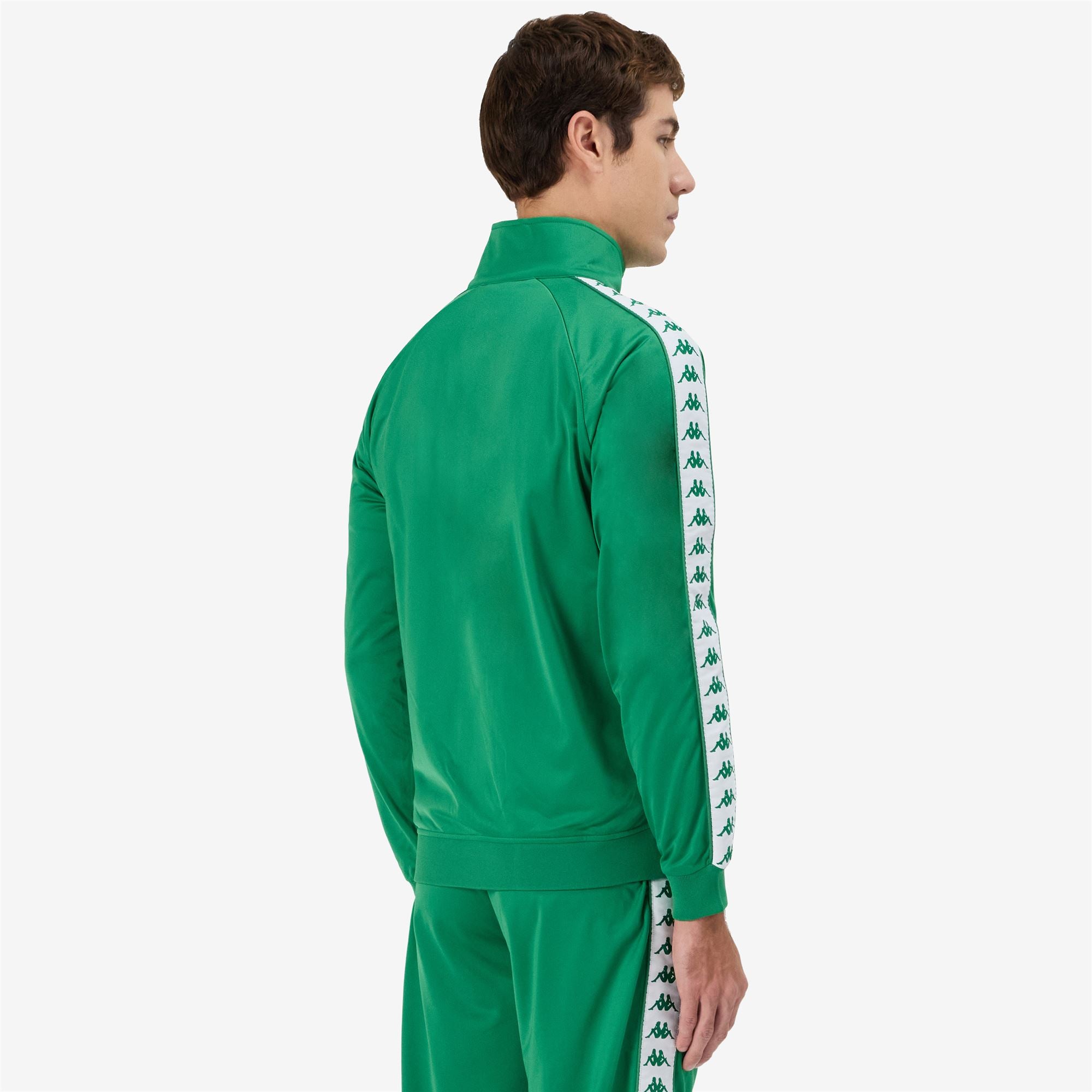 222 BANDA ANNISTON SLIM - Fleece - Jacket - Man - GREEN TEE-WHITE - Image 6