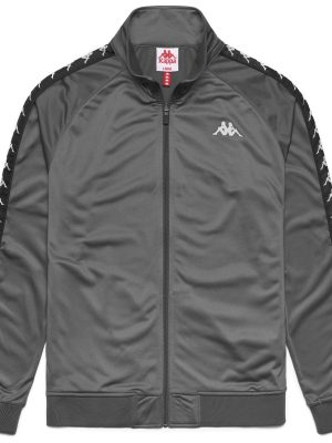 222 BANDA ANNISTON SLIM - Fleece - Jacket - Man - GREY ANTHRACITE