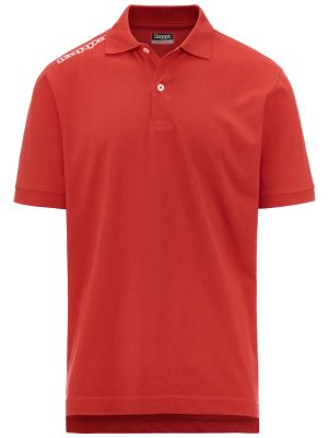 KAPPA4TRAINING POLO KAPPA MSS - Polo Shirts - Polo - Man - RED FLAME