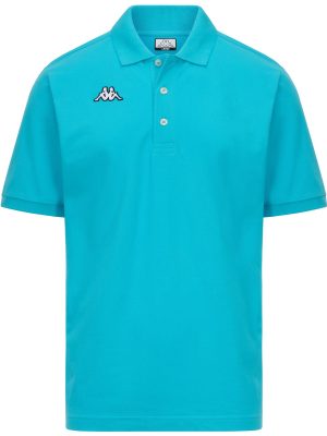 LOGO  SHARAS MSS - Polo Shirts - Polo - Man - TURQUOISE FAIRY