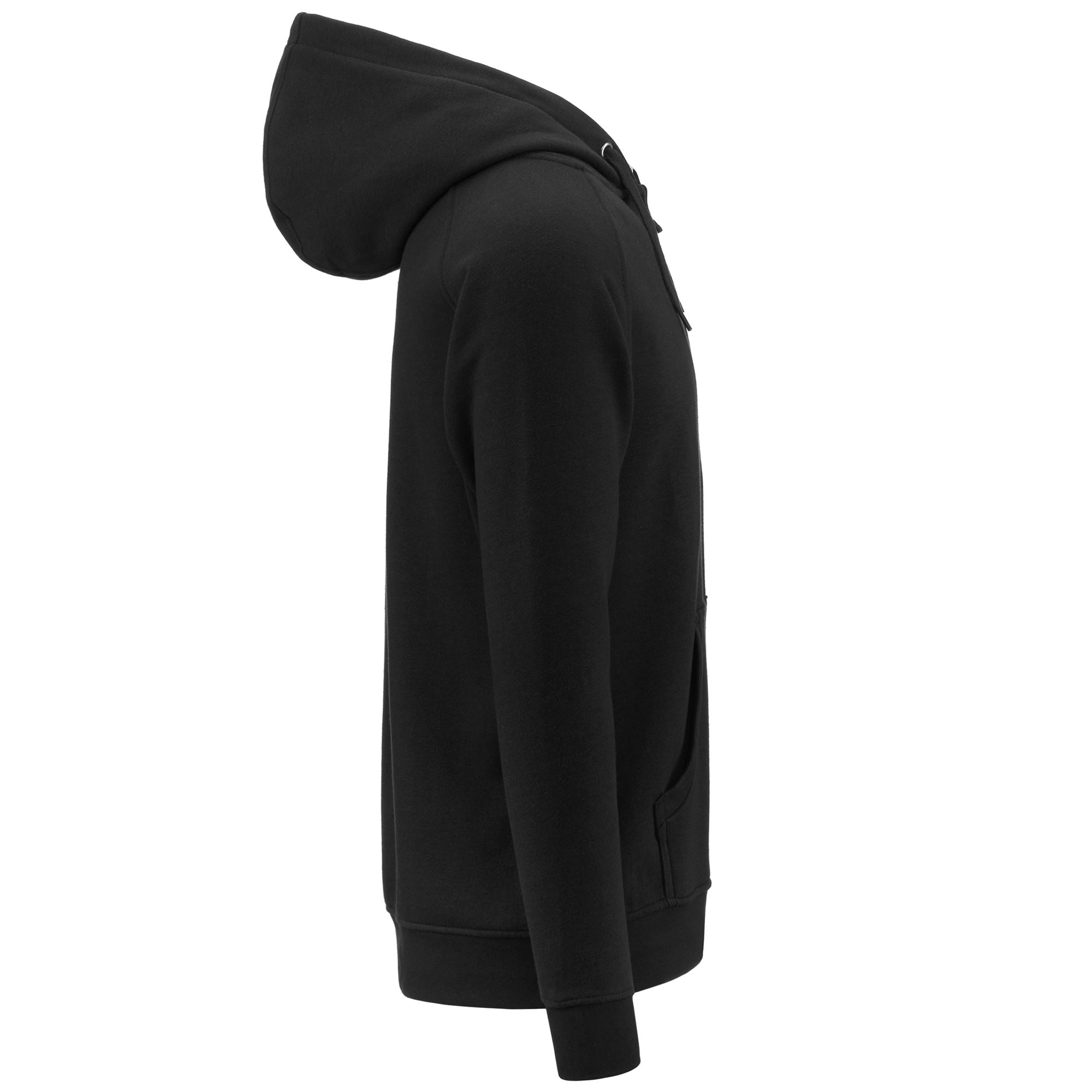 LOGO JACK SLIM - Fleece - Hoodie Full Zip - Man - BLACK - Image 2