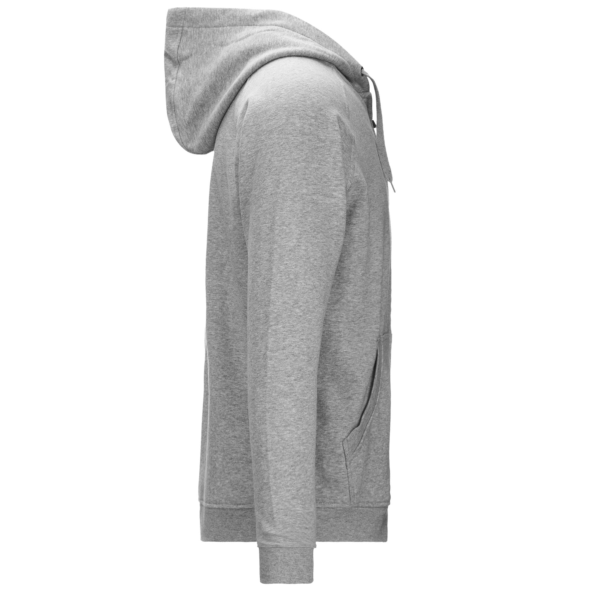 LOGO JACK SLIM - Fleece - Hoodie Full Zip - Man - GREY MD MEL - Image 2