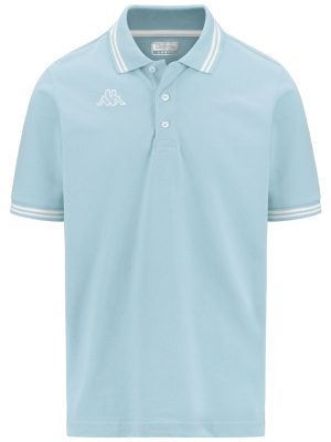 LOGO MALTAX 5 MSS - Polo Shirts - Polo - Man - BLUE BABY
