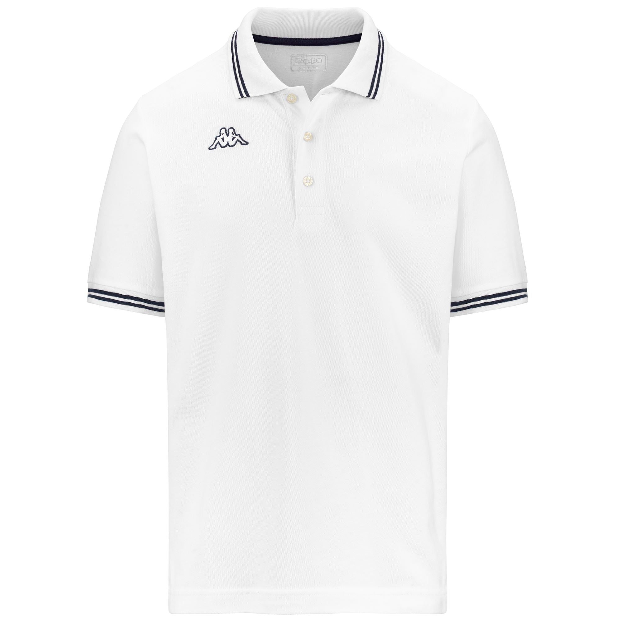 LOGO MALTAX 5 MSS - Polo Shirts - Polo - Man - WHITE-NAVY