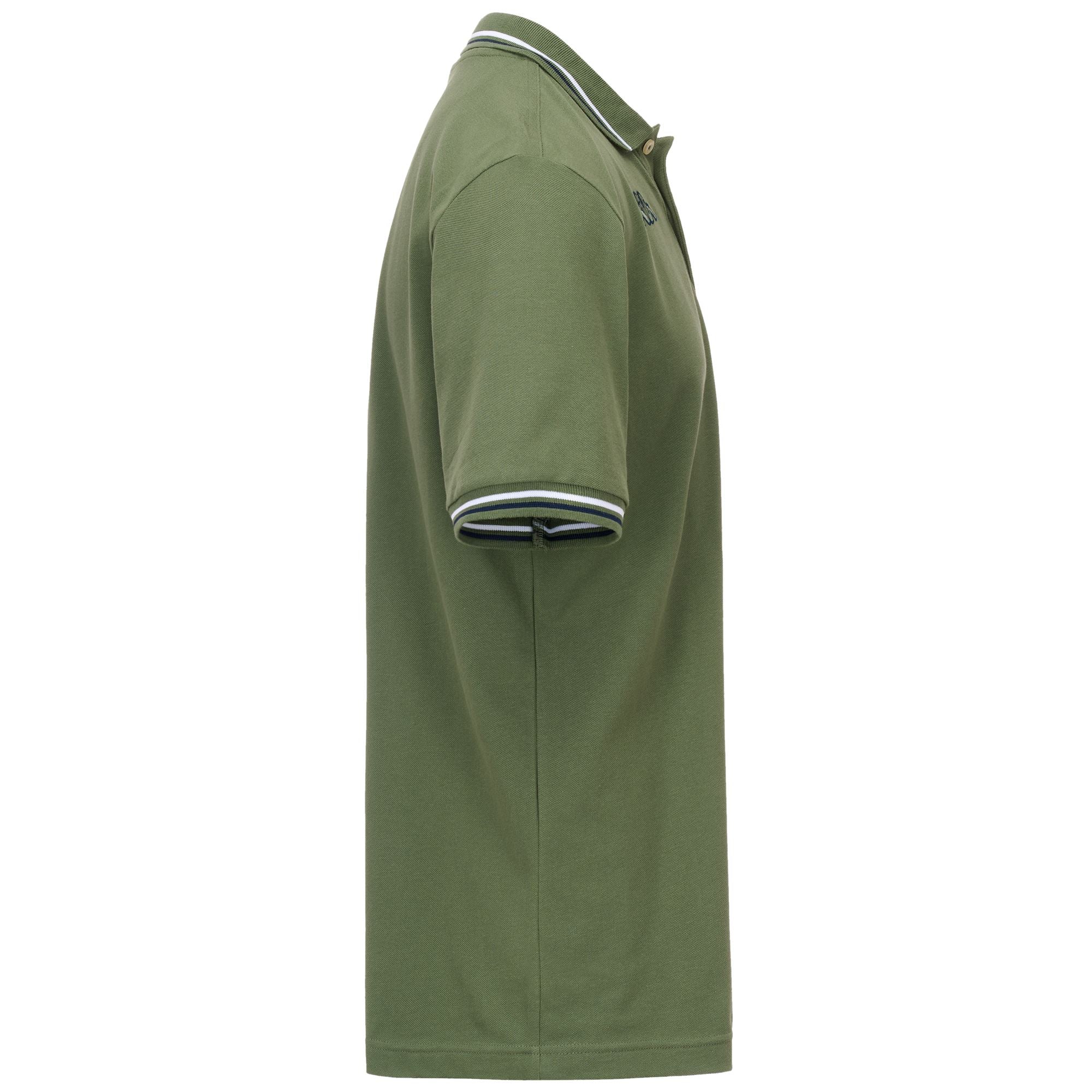 LOGO MALTAX 5 MSS - Polo Shirts - Polo - Man - GREEN OLIVINE-BLUE NAVY-WHITE - Image 2