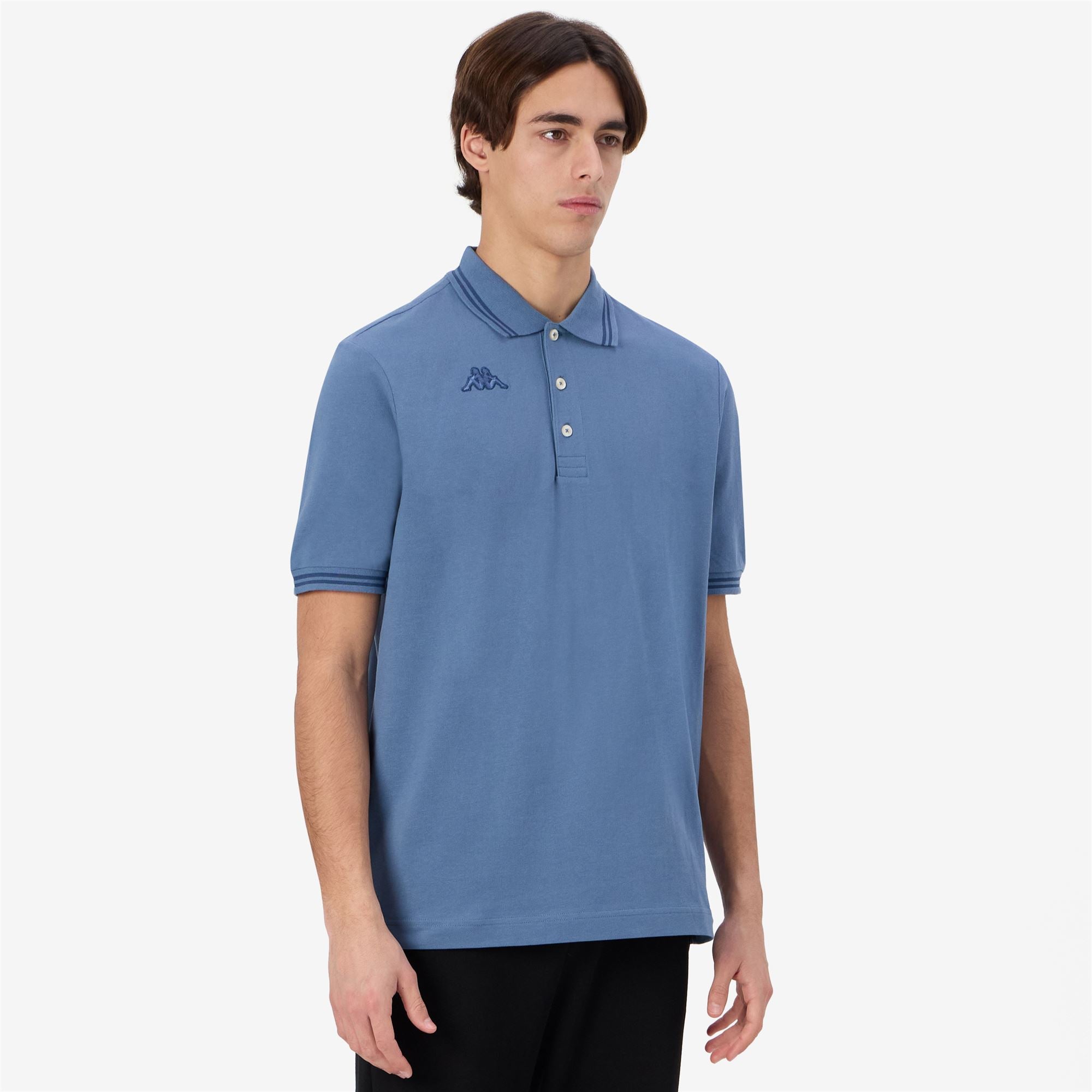 LOGO MALTAX 5 MSS - Polo Shirts - Polo - Man - BLUE FUSION-BLUE DK DENIM - Image 5
