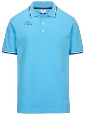 LOGO MALTAX 5 MSS - Polo Shirts - Polo - Man - BLUE LT-BLUE-WHITE