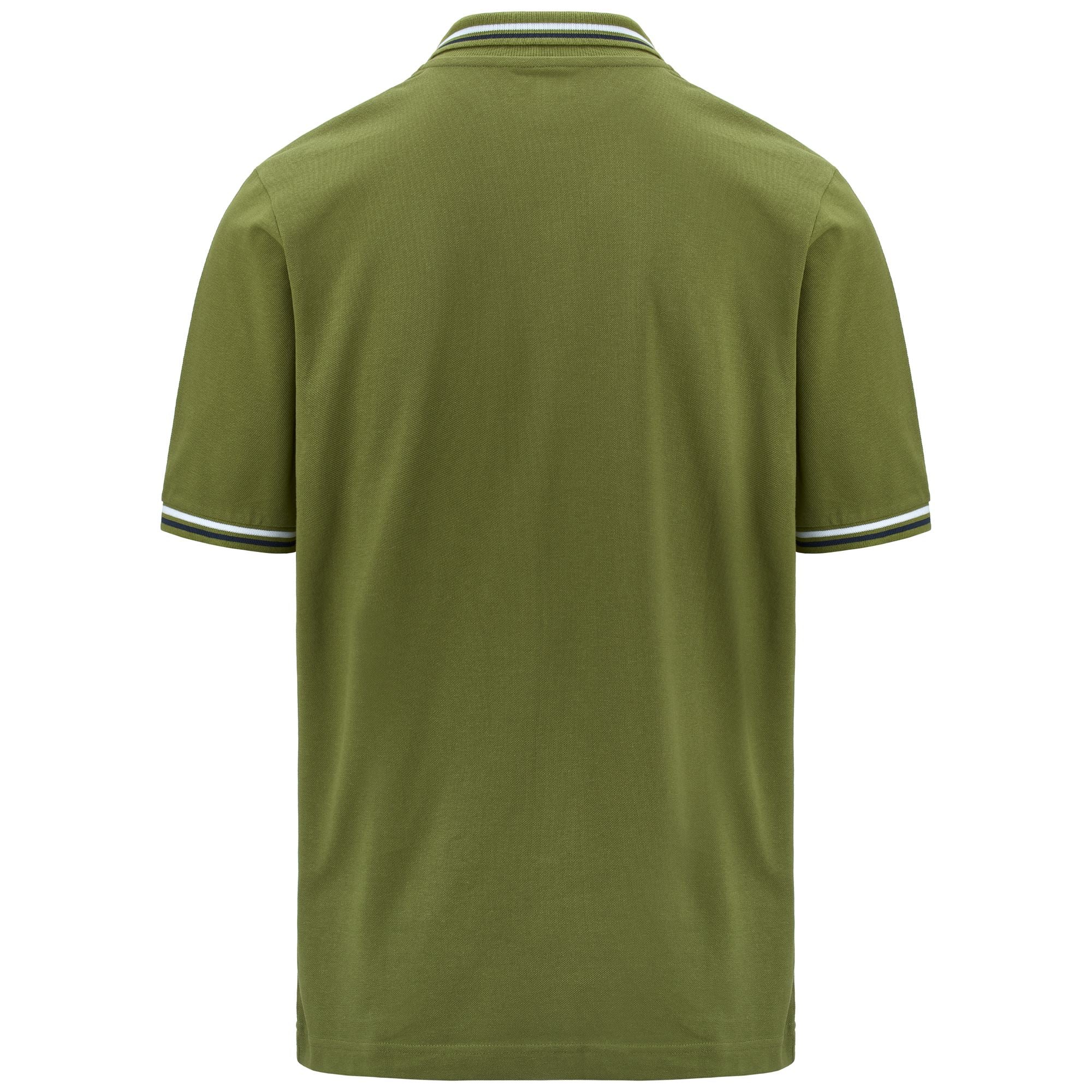 LOGO MALTAX 5 MSS - Polo Shirts - Polo - Man - GREEN MILITARY-BLUE MARINE-WHITE - Image 3
