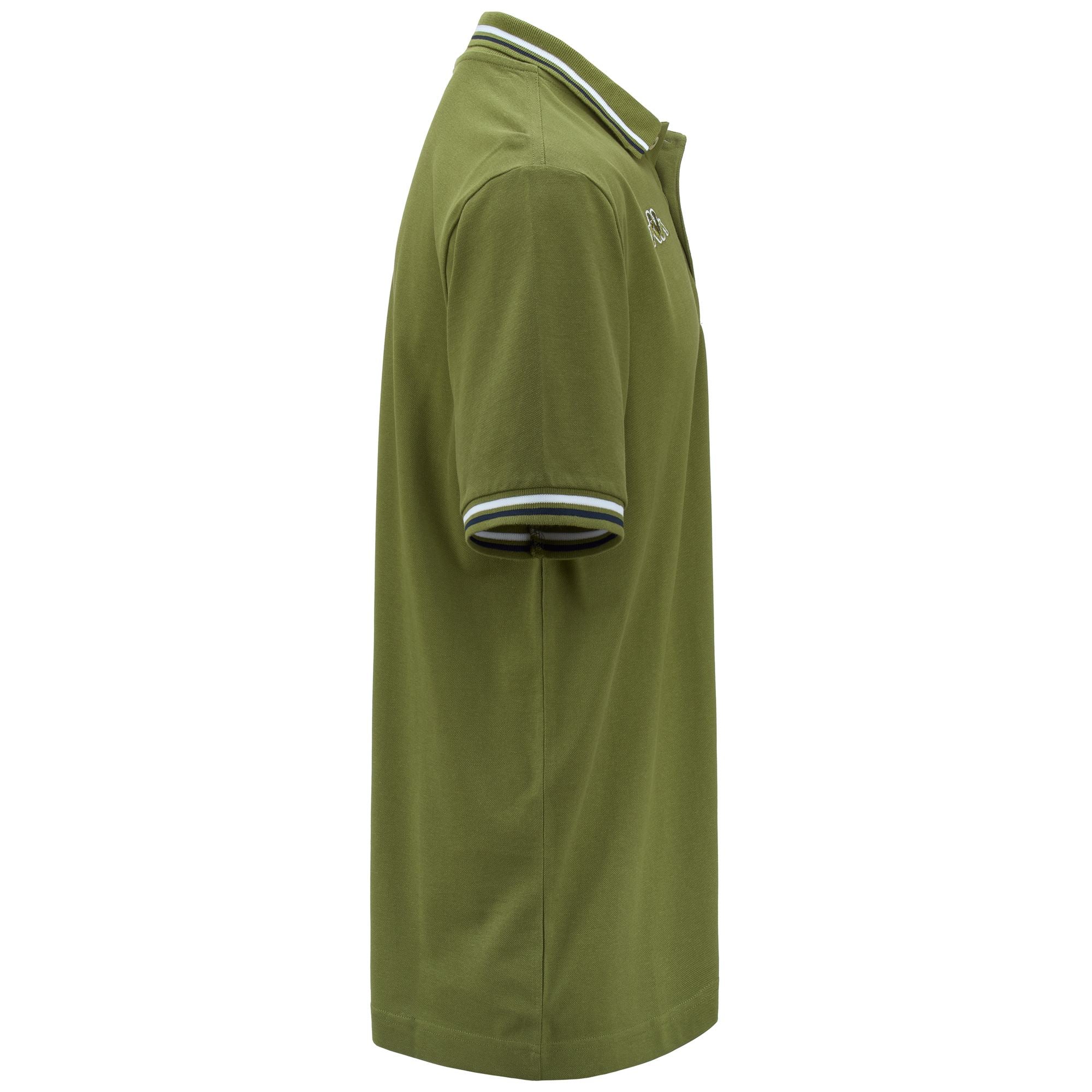 LOGO MALTAX 5 MSS - Polo Shirts - Polo - Man - GREEN MILITARY-BLUE MARINE-WHITE - Image 2