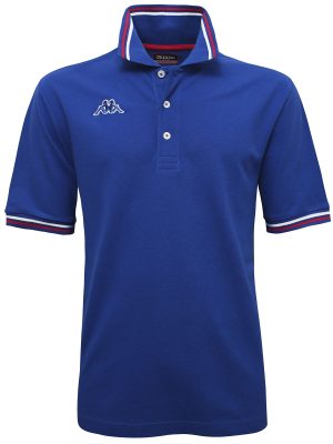 LOGO MALTAX 5 MSS - Polo Shirts - Polo - Man - BLUE CLASSIC-RED TANGO-WHITE