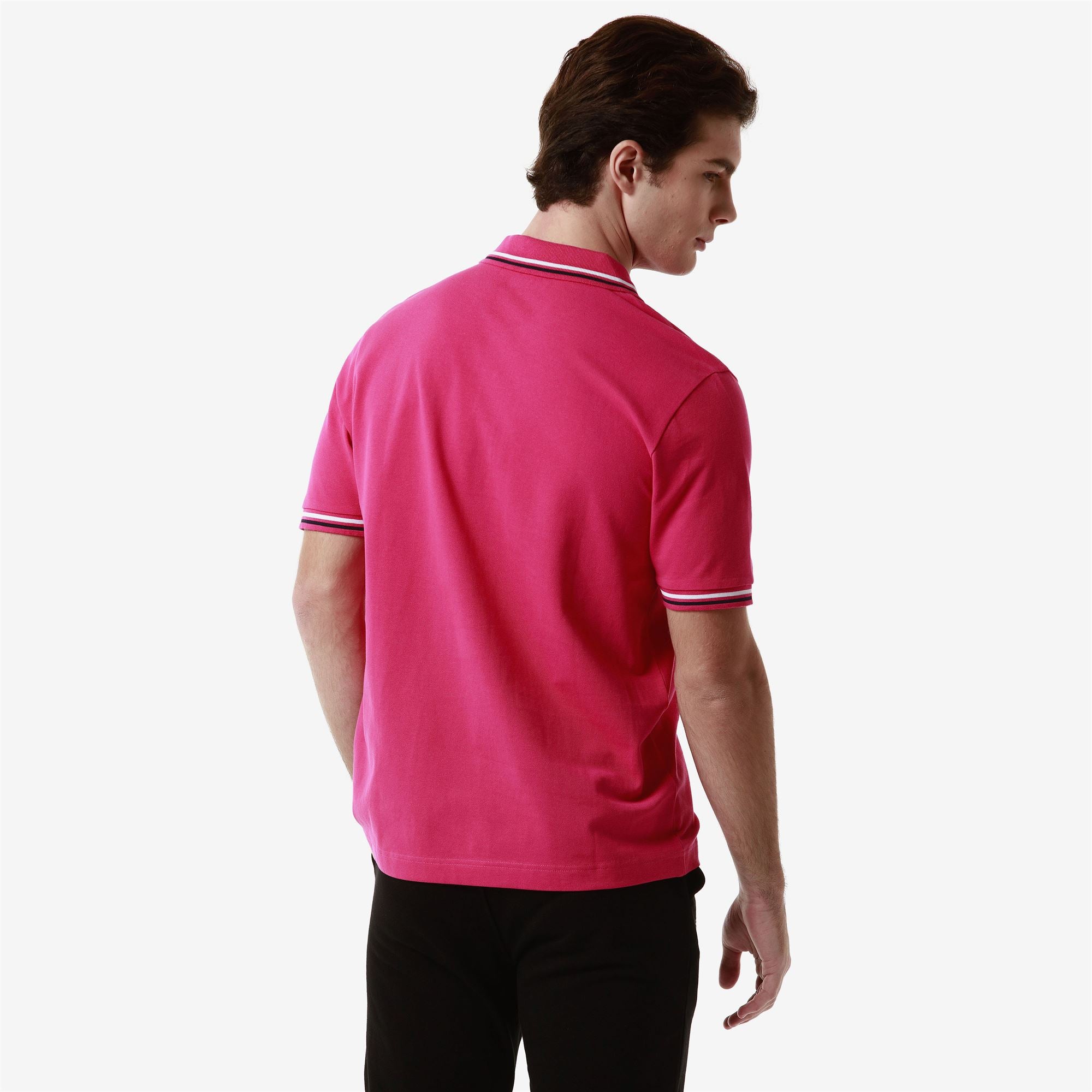 LOGO MALTAX 5 MSS - Polo Shirts - Polo - Man - PINK INTENSE-BLUE MARINE-WHITE - Image 6