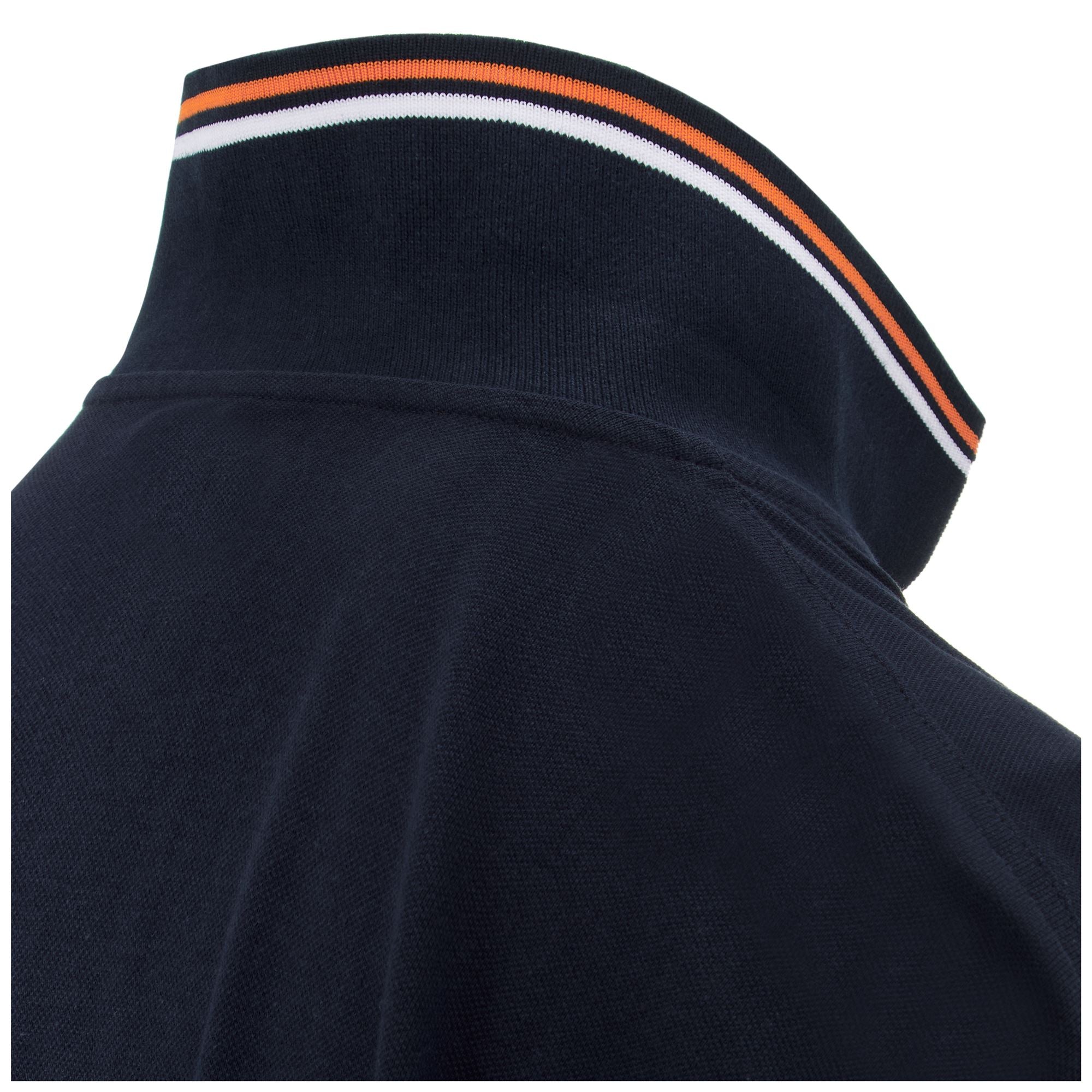 LOGO MALTAX 5 MSS - Polo Shirts - Polo - Man - BLUE NAVY-ORANGE LT-WHITE - Image 4