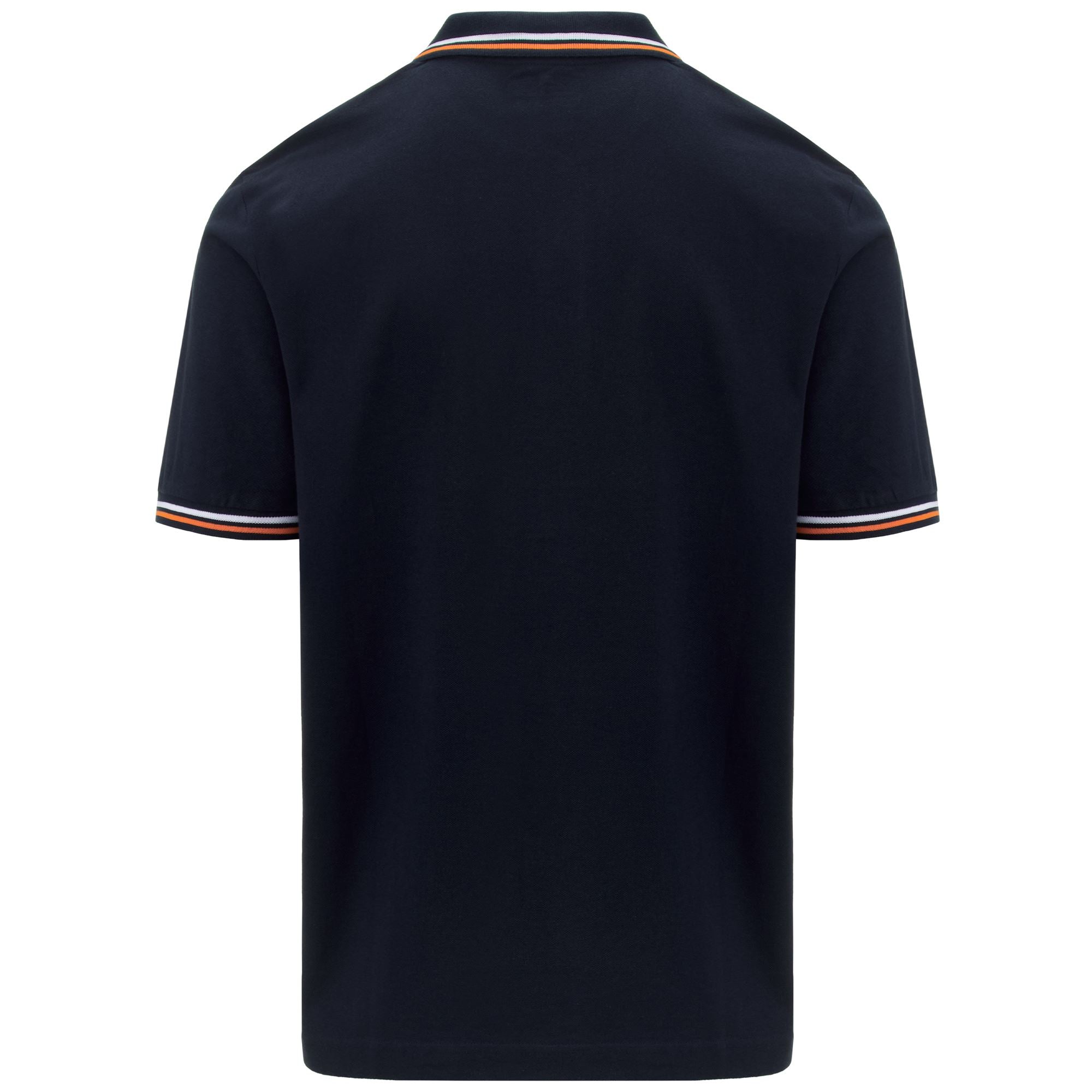 LOGO MALTAX 5 MSS - Polo Shirts - Polo - Man - BLUE NAVY-ORANGE LT-WHITE - Image 3