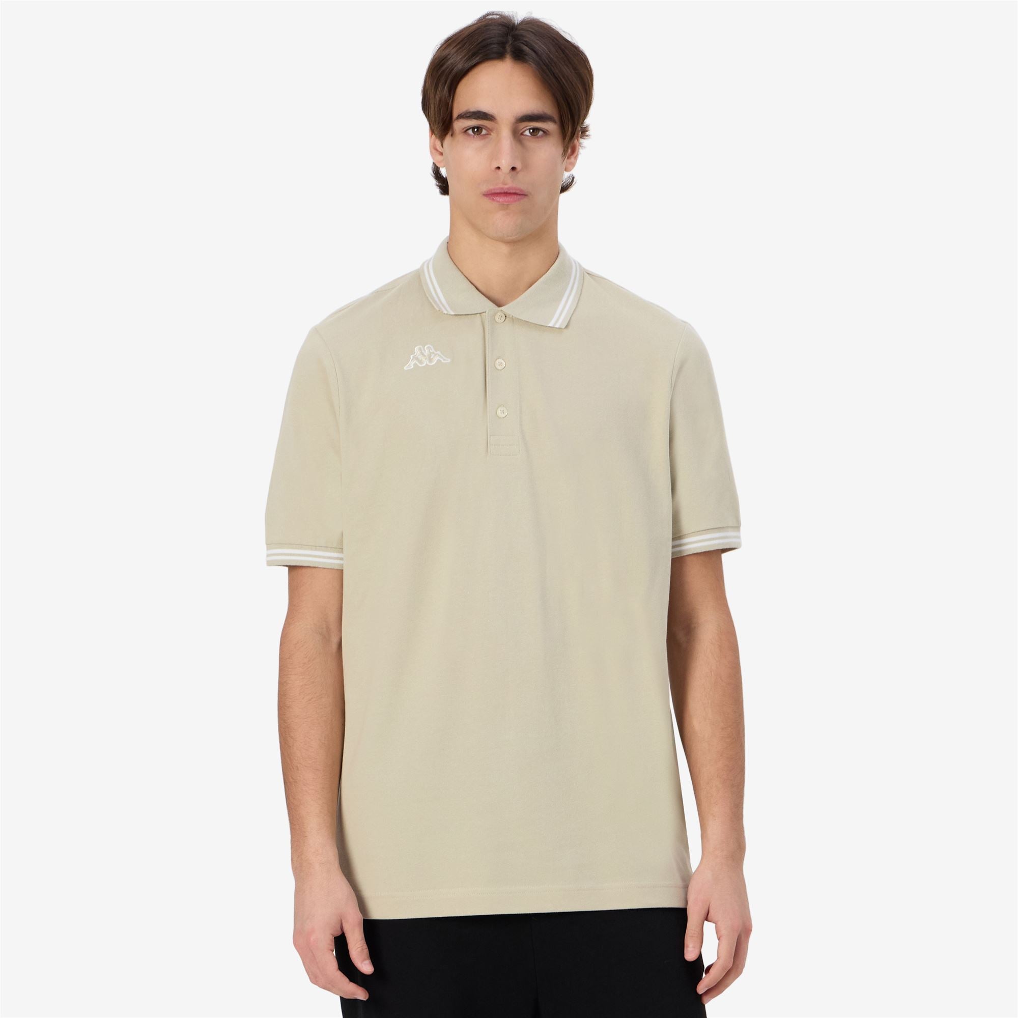 LOGO MALTAX 5 MSS - Polo Shirts - Polo - Man - BEIGE CEMENT - Image 4