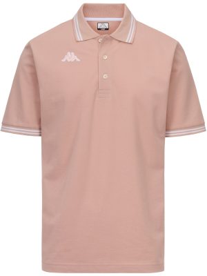 LOGO MALTAX 5 MSS - Polo Shirts - Polo - Man - PINK MISTY