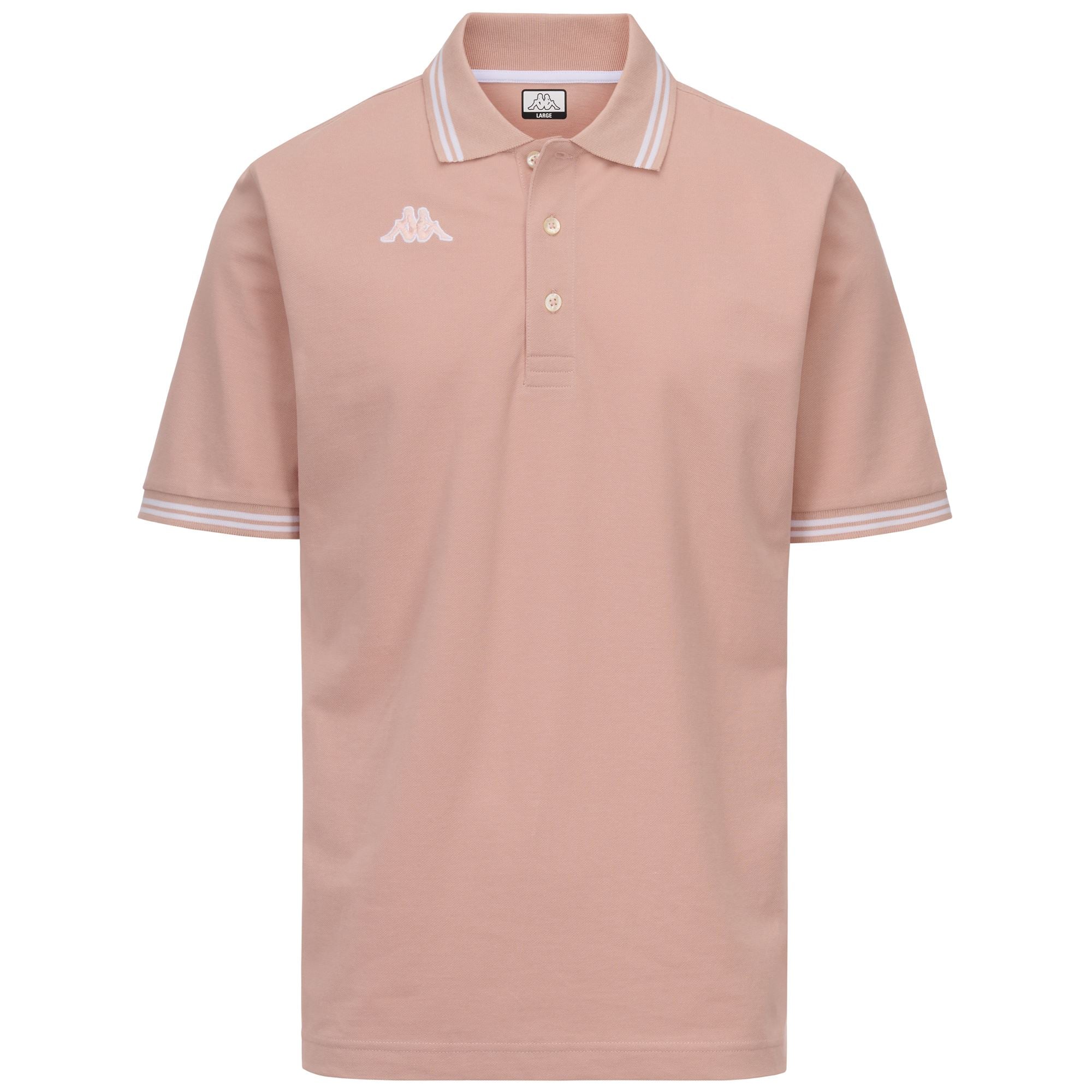 LOGO MALTAX 5 MSS - Polo Shirts - Polo - Man - PINK MISTY