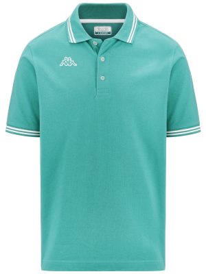 LOGO MALTAX 5 MSS - Polo Shirts - Polo - Man - GREEN LAGOON