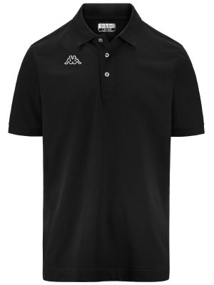 LOGO LIFE MSS - Polo Shirts - Polo - Man - BLACK