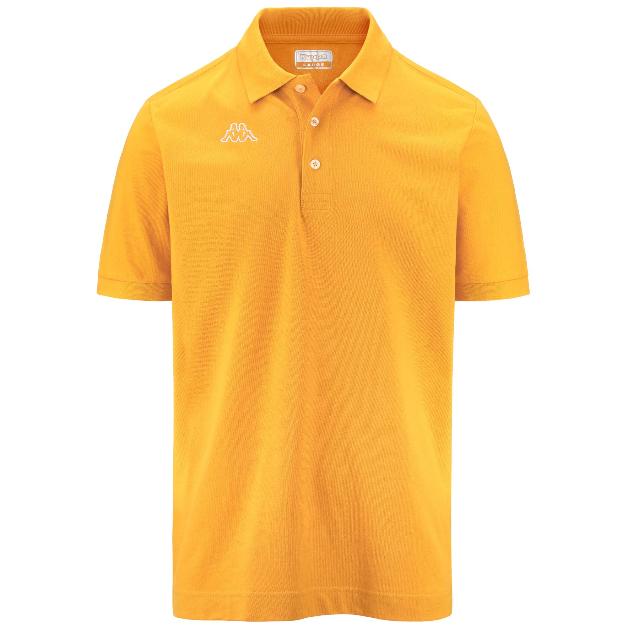 LOGO LIFE MSS - Polo Shirts - Polo - Man - YELLOW OLD