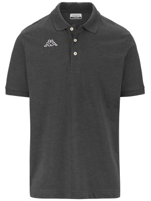 LOGO LIFE MSS - Polo Shirts - Polo - Man - GREY DK MEL