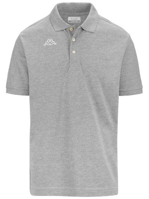 LOGO LIFE MSS - Polo Shirts - Polo - Man - GREY MD MEL