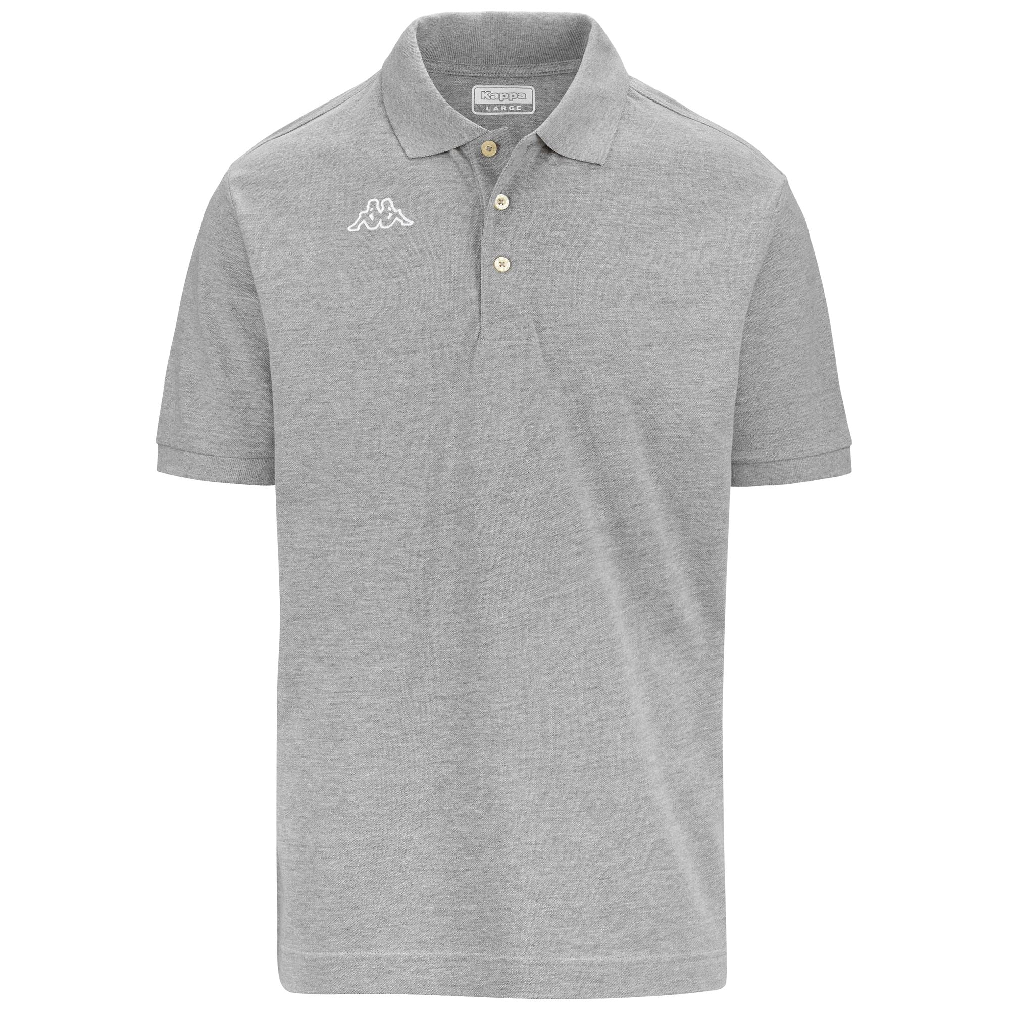 LOGO LIFE MSS - Polo Shirts - Polo - Man - GREY MD MEL