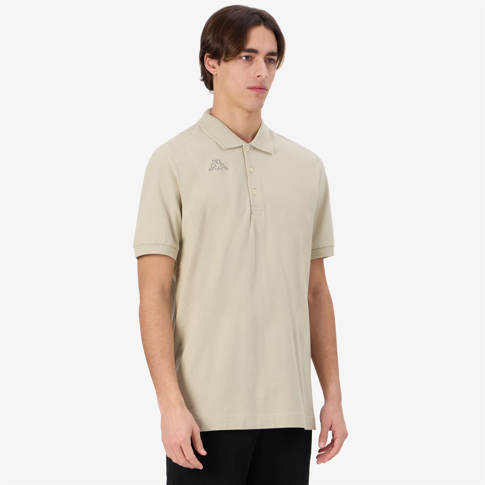 LOGO LIFE MSS - Polo Shirts - Polo - Man - BEIGE CEMENT-GREY FROST - Image 5