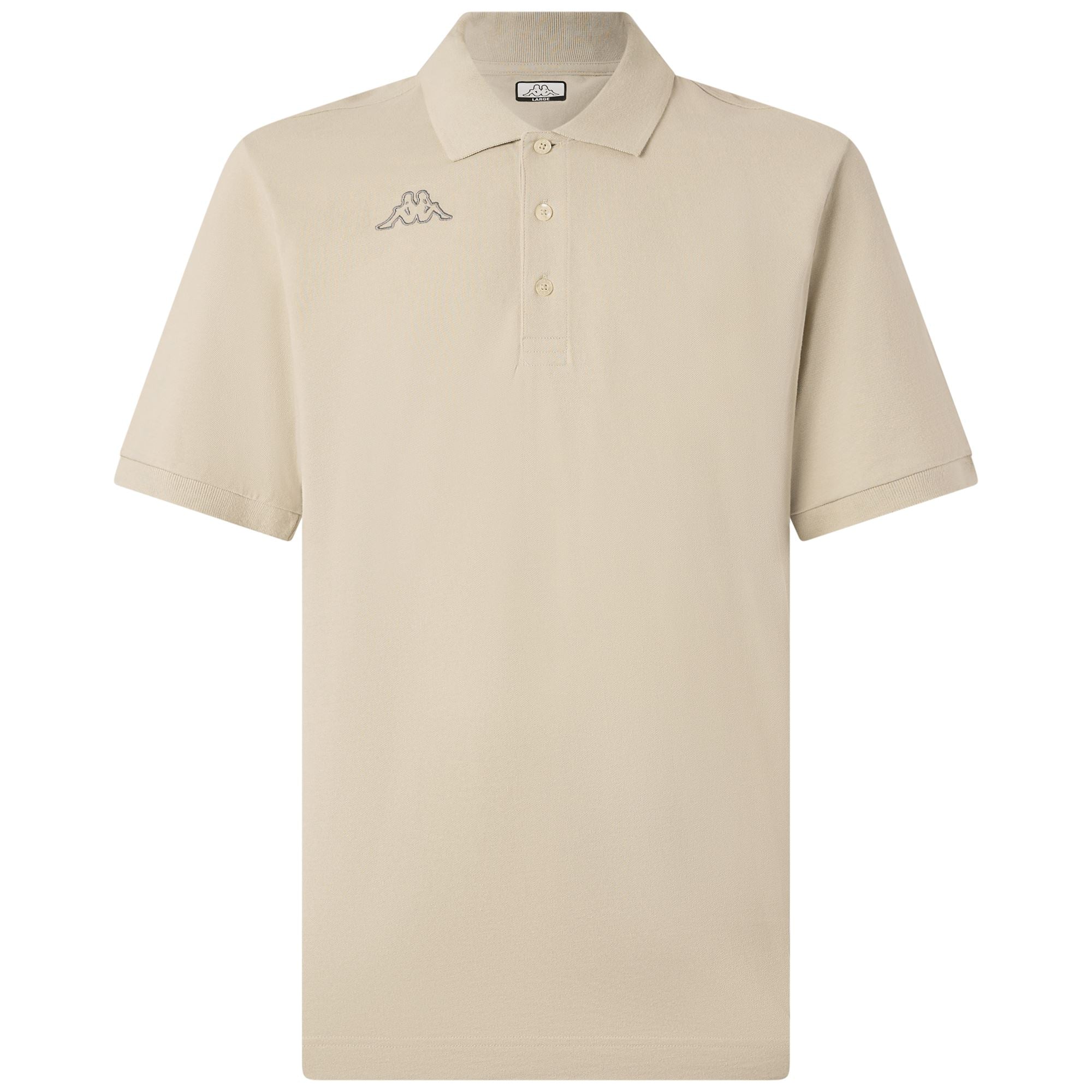 LOGO LIFE MSS - Polo Shirts - Polo - Man - BEIGE CEMENT-GREY FROST