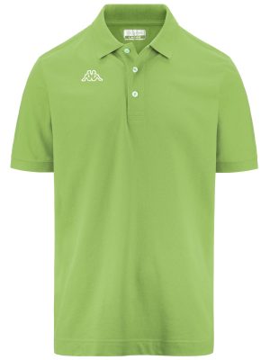 LOGO LIFE MSS - Polo Shirts - Polo - Man - GREEN