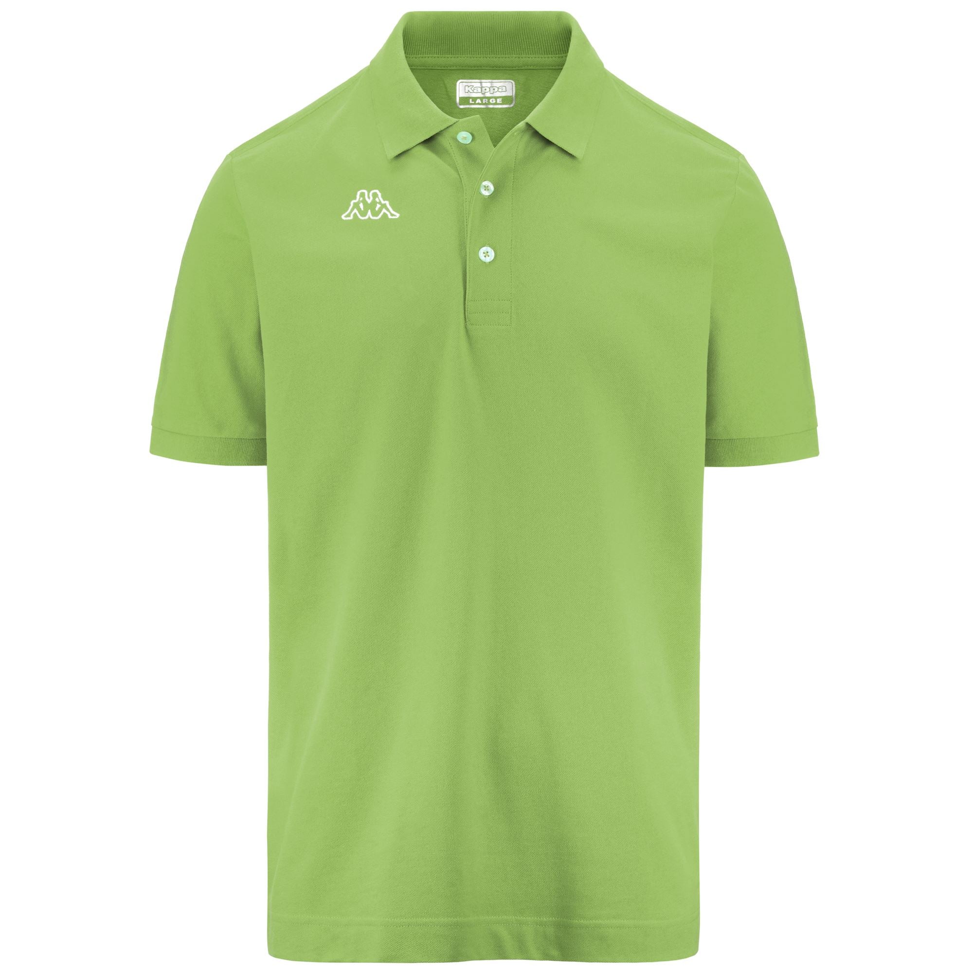 LOGO LIFE MSS - Polo Shirts - Polo - Man - GREEN