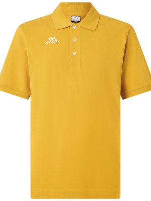 LOGO  LIFE MSS - Polo Shirts - Polo - Man - YELLOW GOLDEN