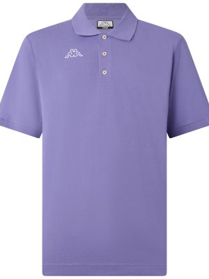 LOGO  LIFE MSS - Polo Shirts - Polo - Man - VIOLET BLUISH