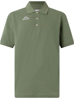 LOGO  LIFE MSS - Polo Shirts - Polo - Man - GREEN OLIVINE