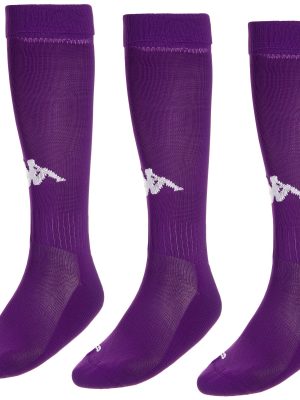 KAPPA4FOOTBALL PENAO 3PACK - Socks - Knee High Sock - Man - VIOLET INDIGO