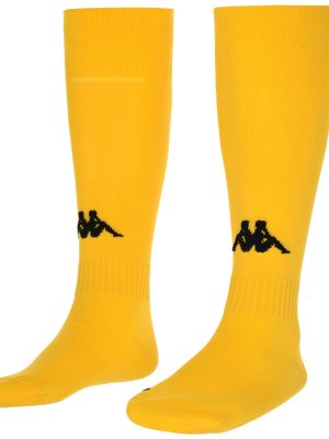 KAPPA4FOOTBALL PENAO 3PACK - Socks - Knee High Sock - Man - YELLOW CHROME-BLACK