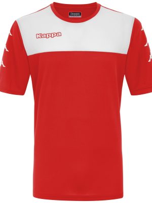 KAPPA4SOCCER BONDER - Active Jerseys - Shirt - Man - RED-WHITE