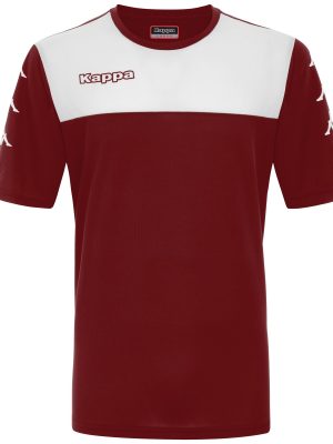 KAPPA4SOCCER BONDER - Active Jerseys - Shirt - Man - RED GRANATA-WHITE