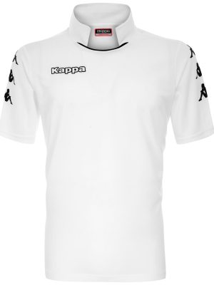 KAPPA4SOCCER BONDORF - Active Jerseys - Polo Shirt - Man - WHITE-BLACK