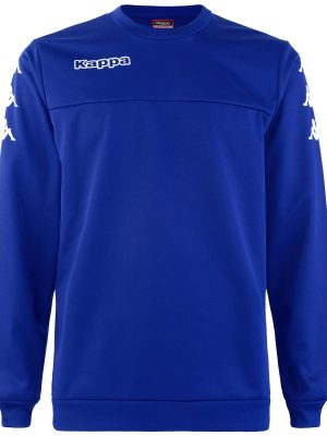 KAPPA4SOCCER BOUP - Fleece - Jumper - Man - BLUE ROYAL