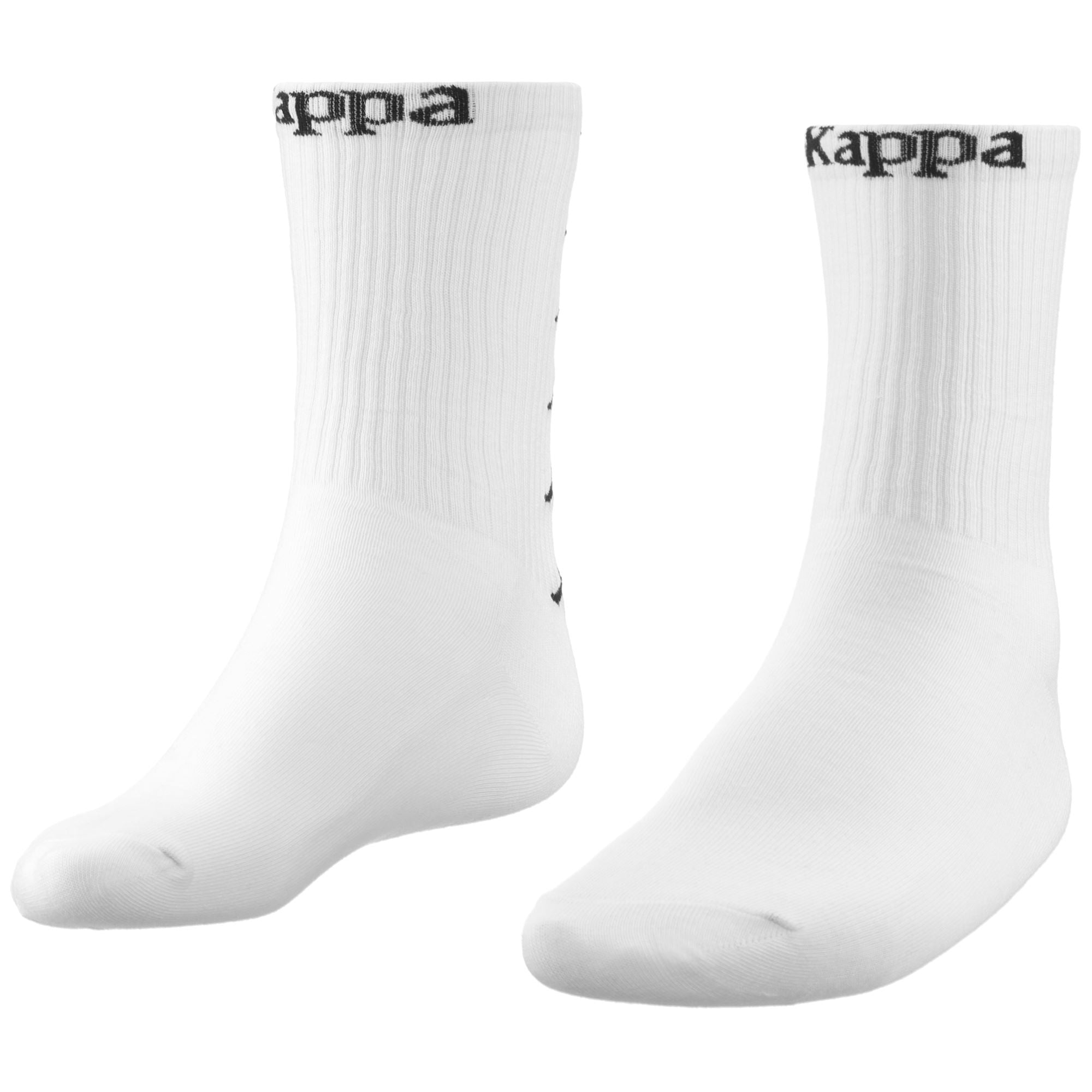 ATEL 3PACK - Socks - Crew Sock - Unisex - WHITE-BLACK - Image 2