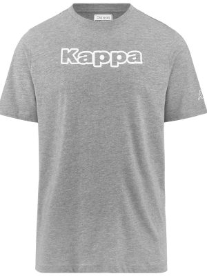 LOGO FROMEN - T-ShirtsTop - T-Shirt - Man - GREY MD MEL