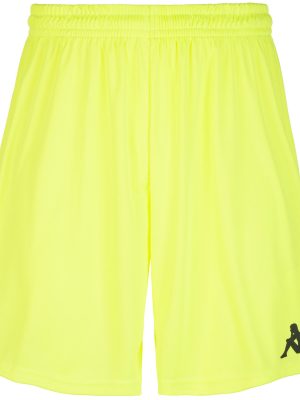 KAPPA4FOOTBALL WUSIS - Shorts - Sport  Shorts - Man - YELLOW BLAZING