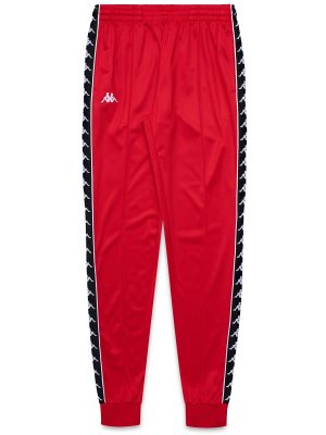 222 BANDA RASTORIA SLIM - Pants - Sport Trousers - Man - RED-BLACK