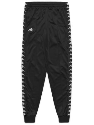 222 BANDA RASTORIA SLIM - Pants - Sport Trousers - Man - BLACK-WHITE