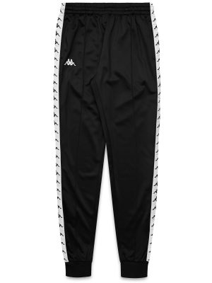 222 BANDA RASTORIA SLIM - Pants - Sport Trousers - Man - BLACK-WHITE