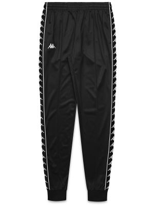 222 BANDA RASTORIA SLIM - Pants - Sport Trousers - Man - BLACK-WHITE