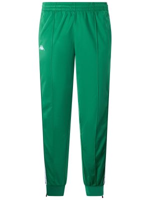 222 BANDA    RASTORIA SLIM - Pants - Sport Trousers - Man - GREEN TEE-WHITE